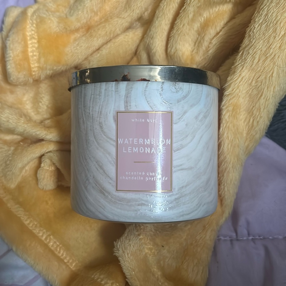 Watermelon Lemonade Candle Bath and Body Works